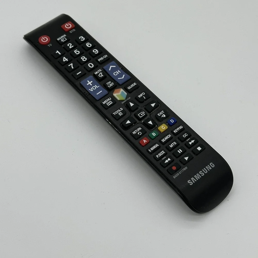 Samsung BN59-01178W TV Remote Control‎ Black Wireless OEM Replacement HDTV Unit